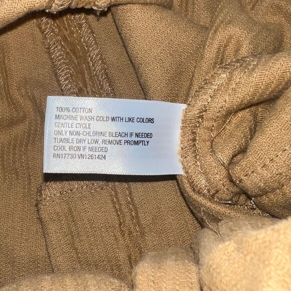 Wild Fable Corduroy Mini Skirt W/ Pockets & Pleats Tan Womens Size XXL - Picture 7 of 7